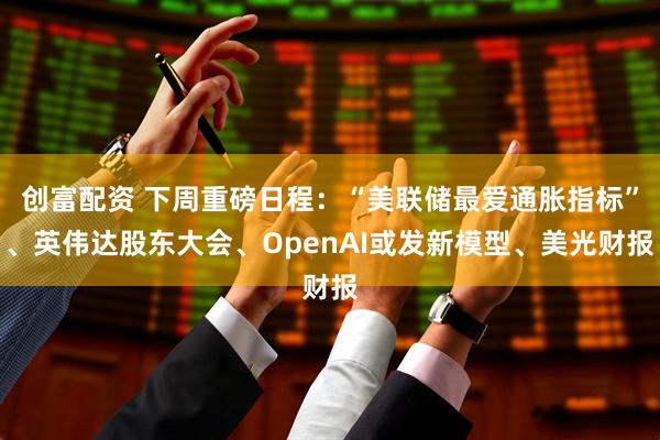 创富配资 下周重磅日程：“美联储最爱通胀指标”、英伟达股东大会、OpenAI或发新模型、美光财报